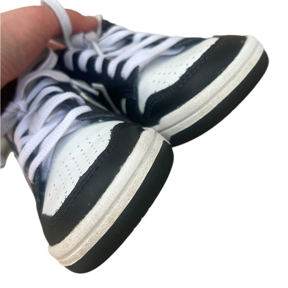 New Balance 480 black and white lace up tennis shoes Sneakers boys size 12 - Picture 5 of 12